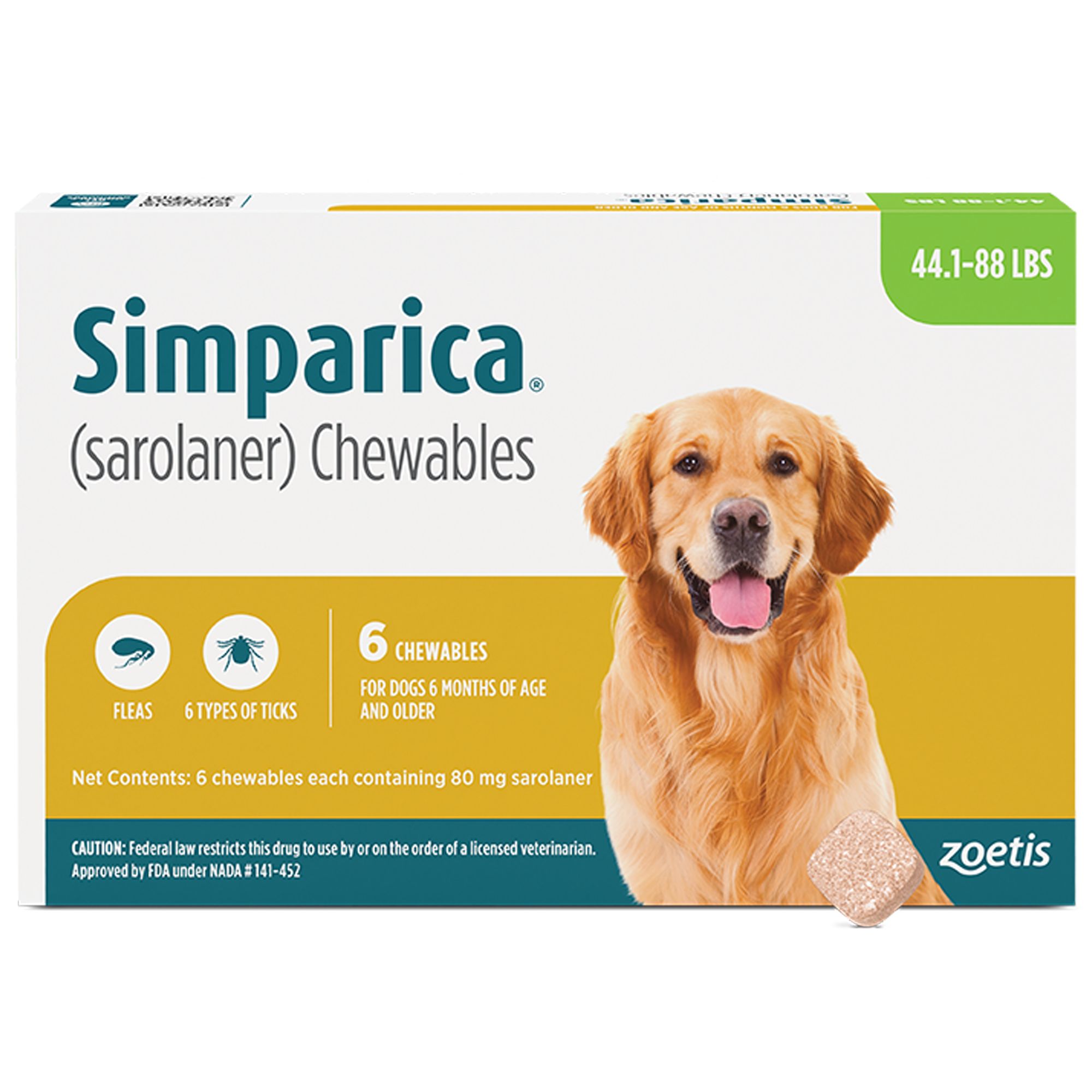Simparica Chewables 5316170