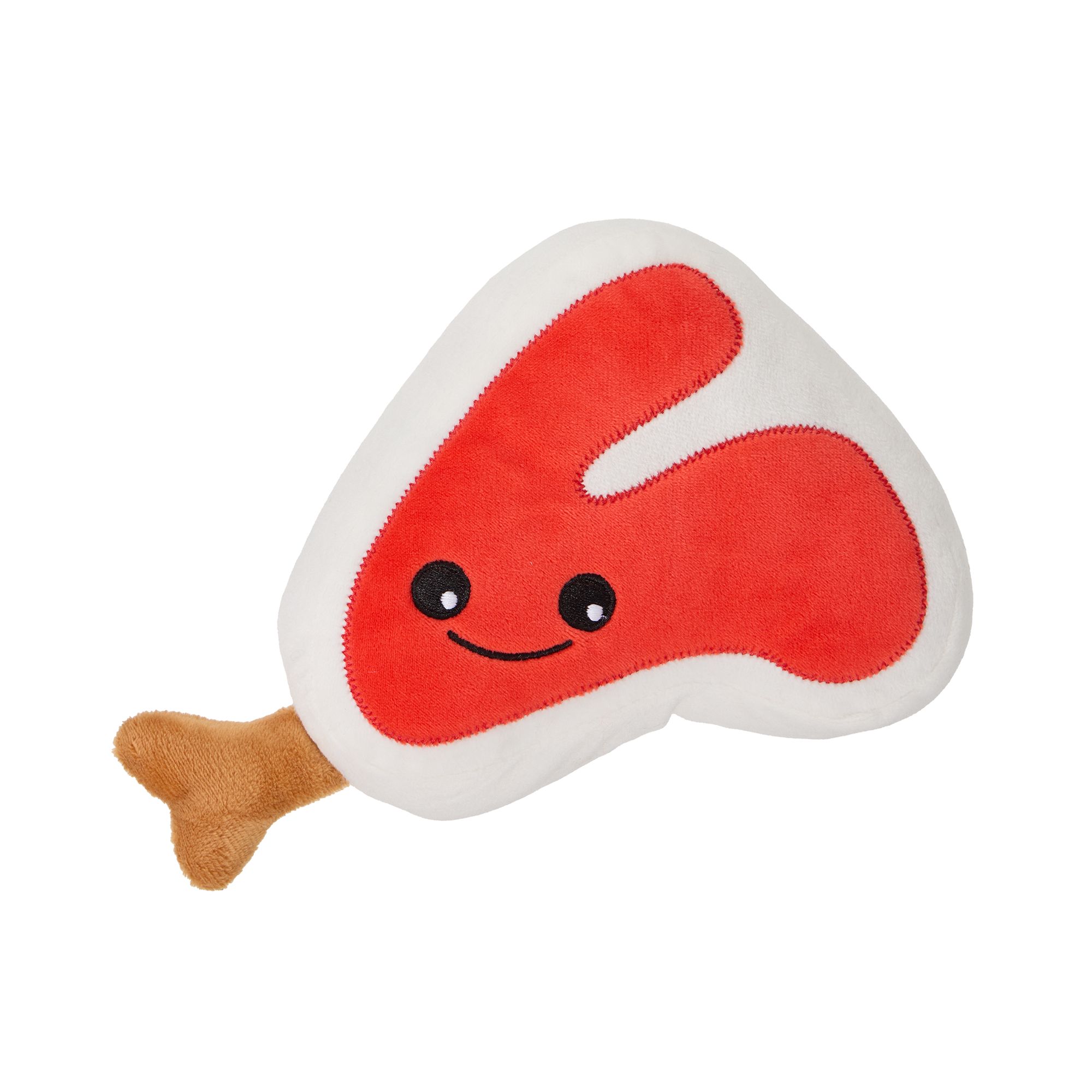 Americana Plush Steak Dog Toy 5377850
